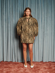 Mirage Leopard ミニワンピース