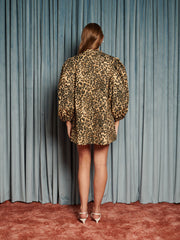 Mirage Leopard Mini Dress Leopard Tan / Z