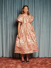 Harmonia Jacquard ミディワンピース