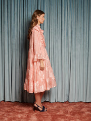 Feature Bloom Midi Dress Peach Pink / Z