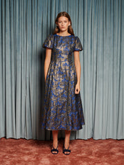 Matinee Jacquard ミディワンピース