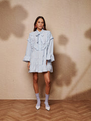 Dawn Stripe ミニワンピース