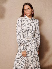 Amara Bow Maxi Dress Vintage Cream / Z