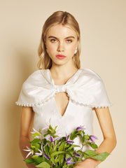 Opaline Embellished Mini Dress Pearled White / Z