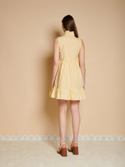 Buttermilk Bow Mini Dress Honey Yellow / Z