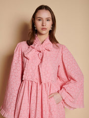 Keepsake Bow Mini Dress Geranium Pink / Z