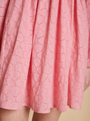 Keepsake Bow Mini Dress Geranium Pink / Z