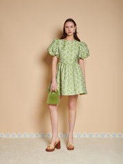 Freja Jacquard ミニワンピース