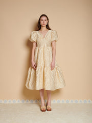 Yarrow Jacquard ミニワンピース
