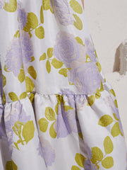 Fig Flora Jacquard Midi Dress Lilac / Z