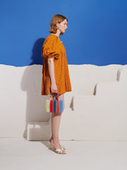 Orange Blossom Mini Dress Burnt Orange / Z