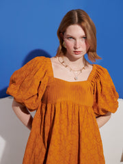 Orange Blossom Mini Dress Burnt Orange / Z