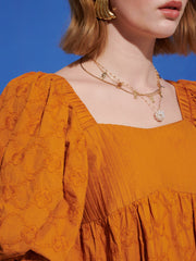 Orange Blossom Mini Dress Burnt Orange / Z