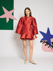 Delphine Jacquard ミニワンピース