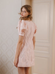 Angie Jacquard ミニワンピース