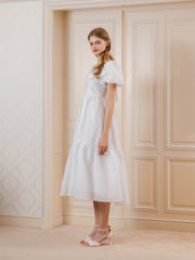 Yarrow Midi Ivory ワンピース