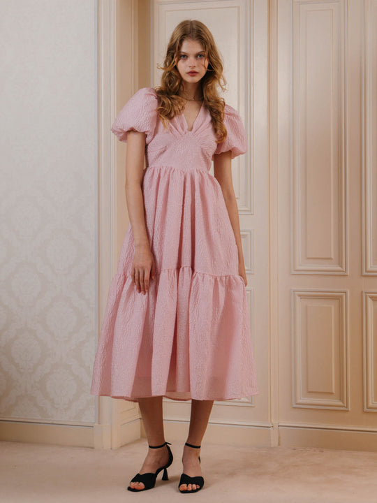 Yarrow Midi Pink ワンピース