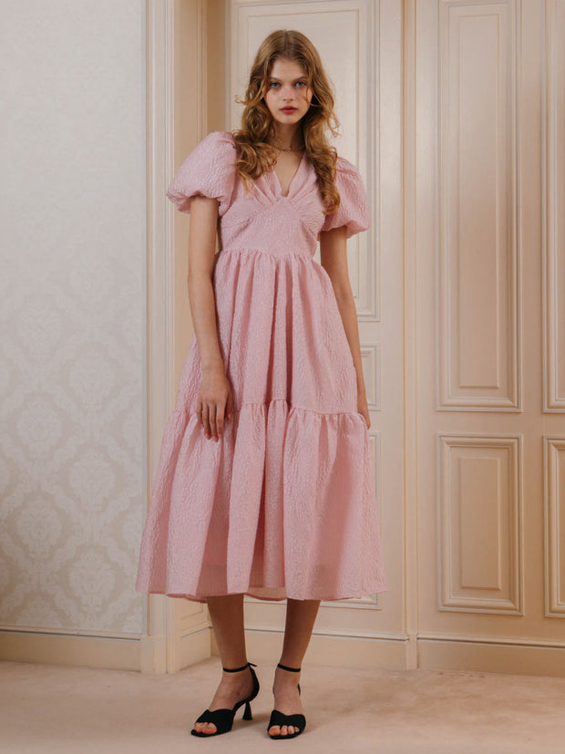 Yarrow Midi Pink ワンピース