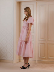 Yarrow Midi Pink ワンピース