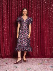 Fortunes Jacquard ミディワンピース
