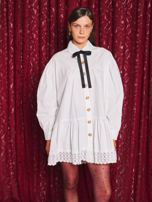 Endora Shirt Dress White / Z