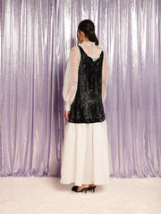 Starlet Velvet Maxi Dress Black / Z