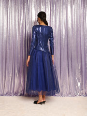 Limelight Sequin Maxi Dress Ultra Violet / Z