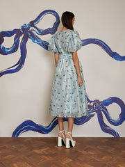 <b>DREAM</b> Cloud Flowers Jacquard ミディワンピース