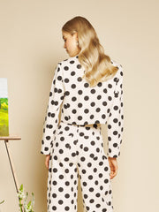 Renée Spot Jacket Black & White / Z