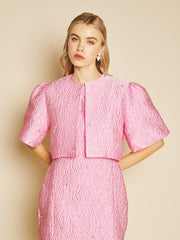 Céleste Gem Jacquard Jacket Flamingo Pink / Z