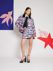 Floral Canvas Jacquard ジャケット