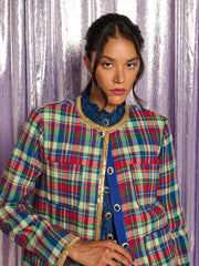 Dynasty Check Jacket Multicolour / Z
