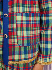 Dynasty Check Jacket Multicolour / Z