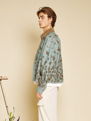 Edouard Embellished Jacket Washed Indigo Blue / Z