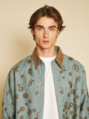 Edouard Embellished Jacket Washed Indigo Blue / Z