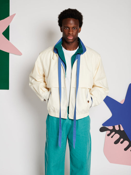 Louis Neck Tie Bomber ジャケット