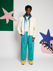Louis Neck Tie Bomber ジャケット