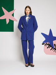 Manon Single Breasted Blazer Royal Blue / Z