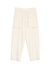 Odilon Ruffle Trim パンツ