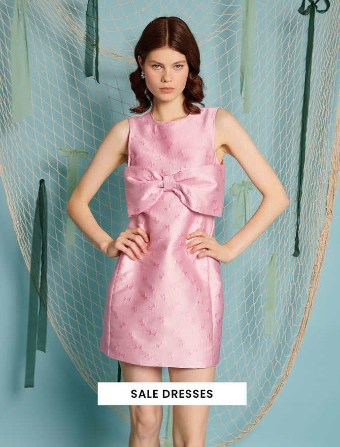Sister Jane Cherry Blossom シスタージェーン POPPY x sister janeFlying Bows Mini tiered Dress
