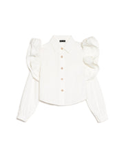 Afterglow Ruffle ブラウス