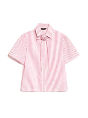 Marta Stripe Boxy シャツ