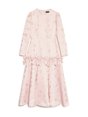 Gloss Jacquard ミディワンピース