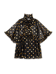 Swing Spot Organza ミニワンピース