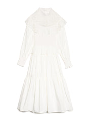 Light Language Shirring マキシワンピース