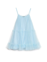 Sway Tulle Ruffle ミニワンピース
