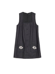 Rosemary Denim ミニワンピース