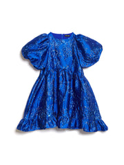 Watercolour Jacquard ミニワンピース