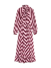 Menton Stripe マキシワンピース