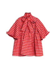 Clara Cherry Jacquard ミニワンピース
